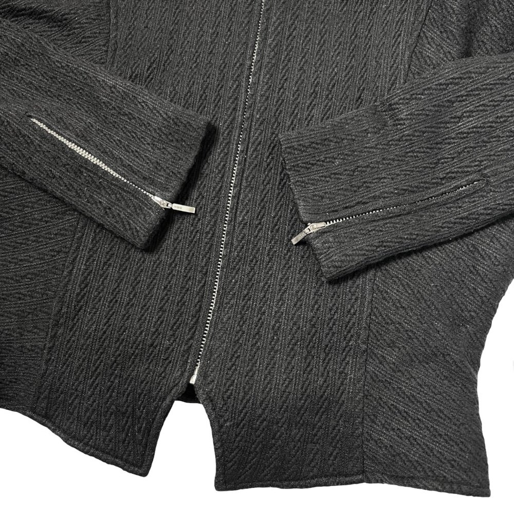 Courrèges batwing wool jacket - image 7